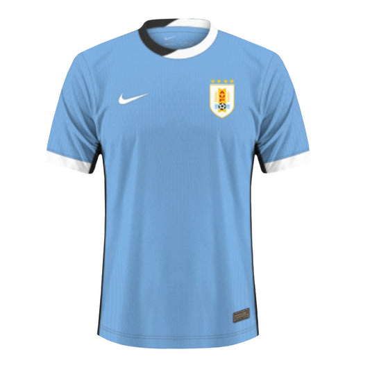 Men's Uruguay Home Soccer Jersey Copa América 2024 topsoccerjerseys.com