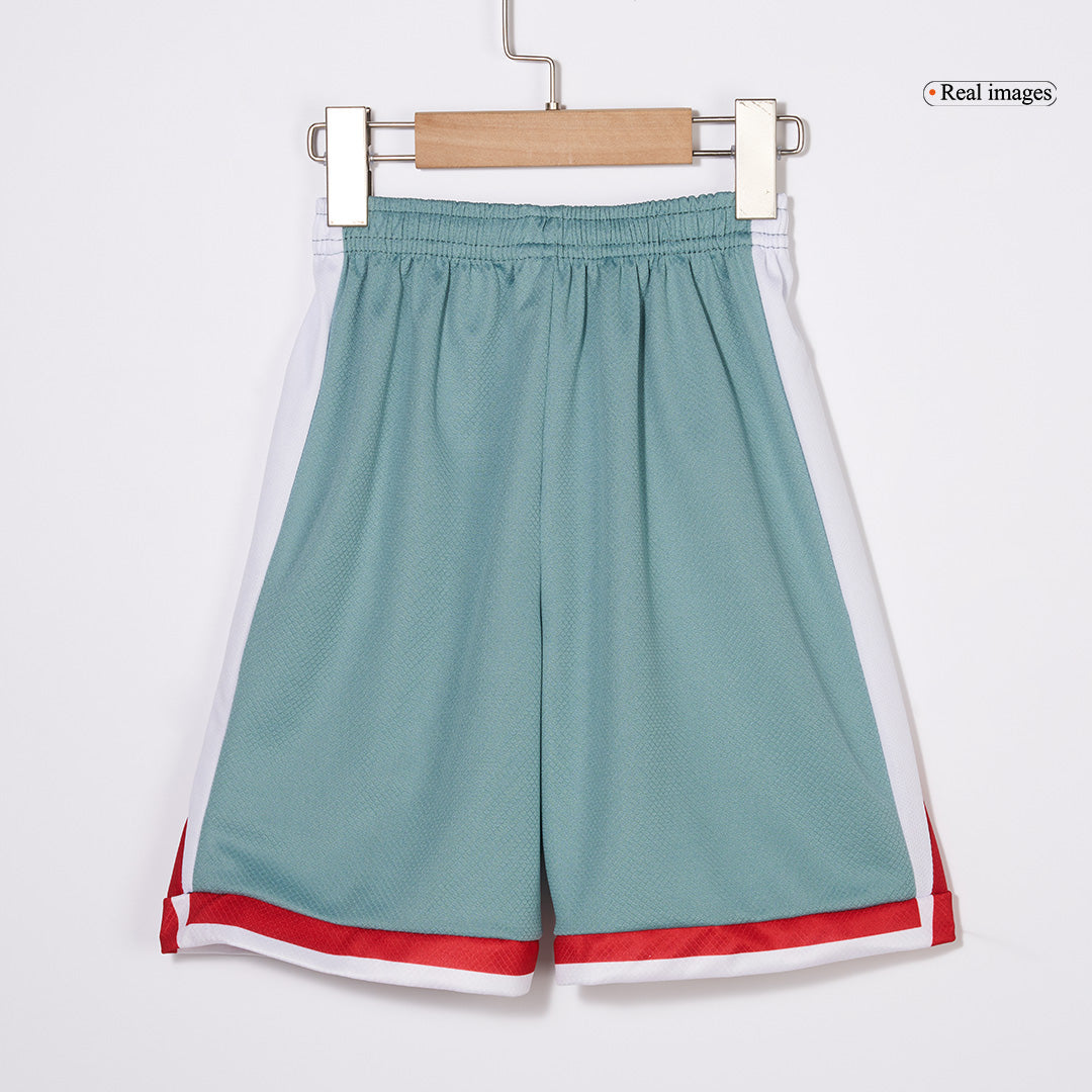 Kid's Atletico Madrid Away  Soccer Jersey Kit(Jersey+Shorts) 2024/25 Top Soccer Jerseys Store