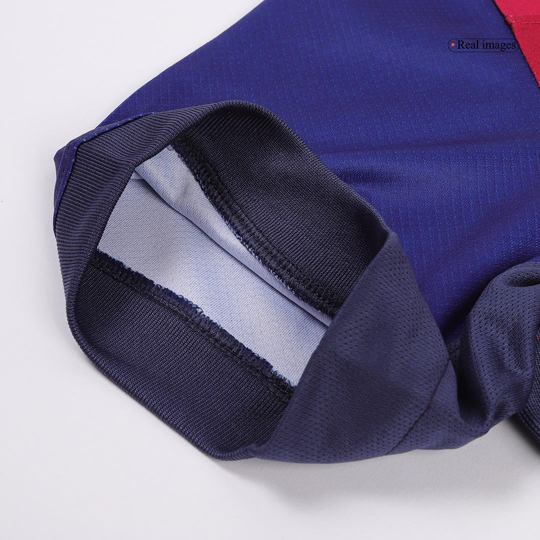 GAVI #6 Barcelona Home  Soccer Jersey 2024/25- Spotify Logo Without Text Top Soccer Jerseys Store