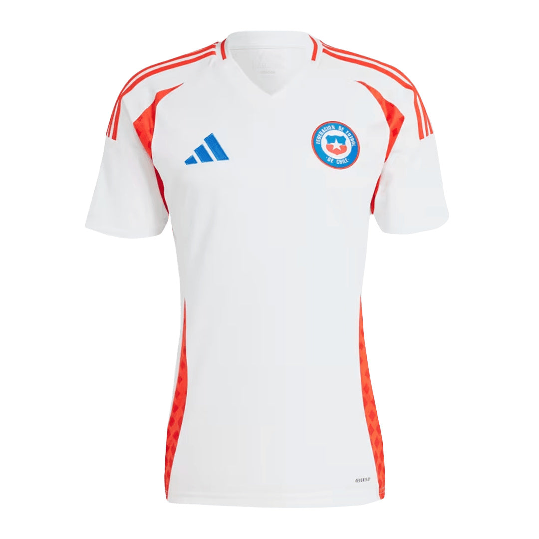 Men's Chile Away Soccer Jersey Copa América 2024 topsoccerjerseys.com