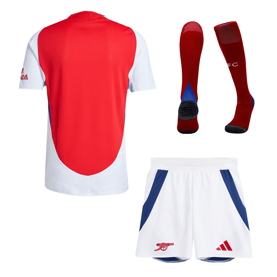 Player Version Arsenal Home  Soccer Jersey Kit(Jersey+Shorts+Socks) 2024/25 Top Soccer Jerseys Store