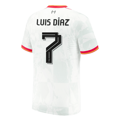 LUIS DÍAZ  #7 Liverpool Third Away  Soccer Jersey 2024/25 Top Soccer Jerseys Store