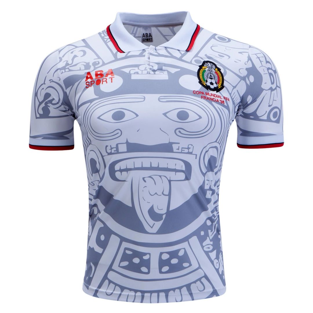 Mexico Away Retro Soccer Jersey 1998 Top Soccer Jerseys Store