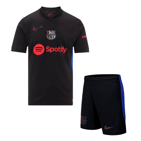 Barcelona Away  Soccer Jersey Kit(Jersey+Shorts) 2024/25 Top Soccer Jerseys Store
