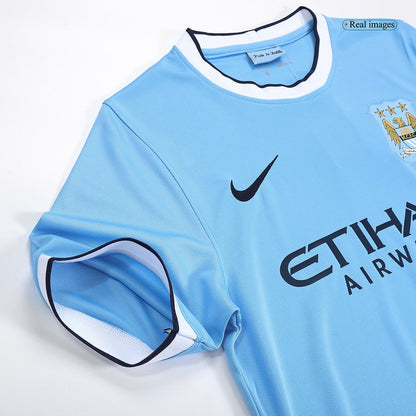 Retro 2013/14 Manchester City Home  Soccer Jersey Top Soccer Jerseys Store