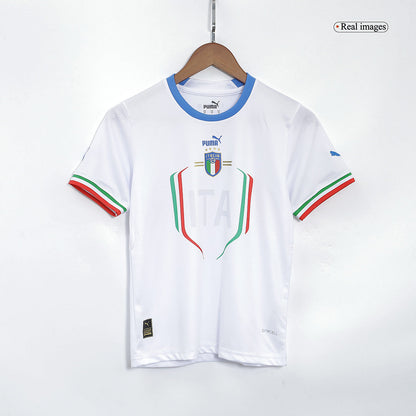 Kid's Italy Away  Soccer Jersey Kit(Jersey+Shorts) 2022 Top Soccer Jerseys Store