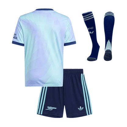 Kid's Arsenal Third Away  Soccer Jersey Kit(Jersey+Shorts+Socks) 2024/25 Top Soccer Jerseys Store