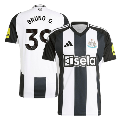 BRUNO G. #39 Newcastle United Home  Soccer Jersey 2024/25 Top Soccer Jerseys Store