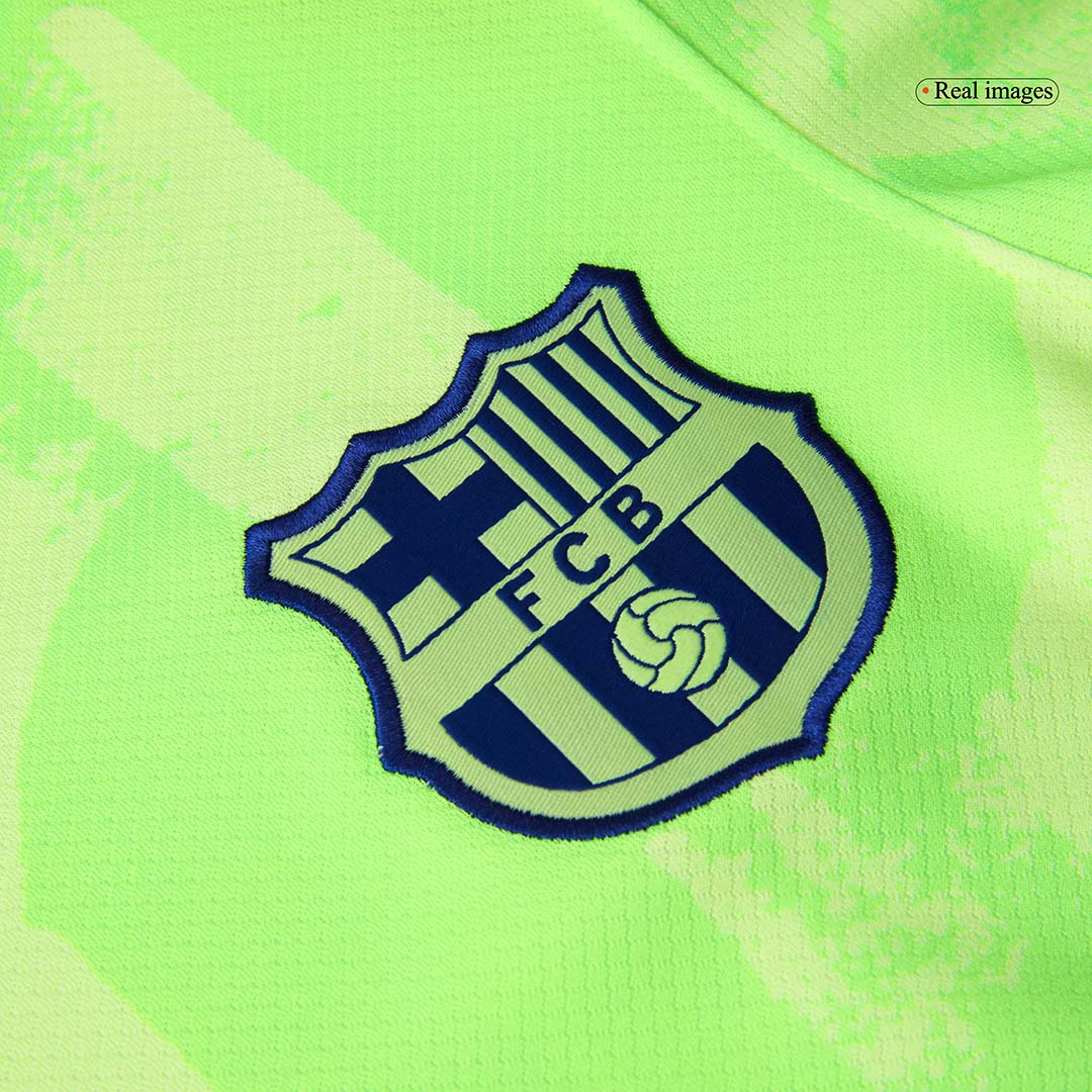 Barcelona Third Away  Soccer Jersey Kit(Jersey+Shorts+Socks) 2024/25- (Spotify Logo Without Text) Top Soccer Jerseys Store