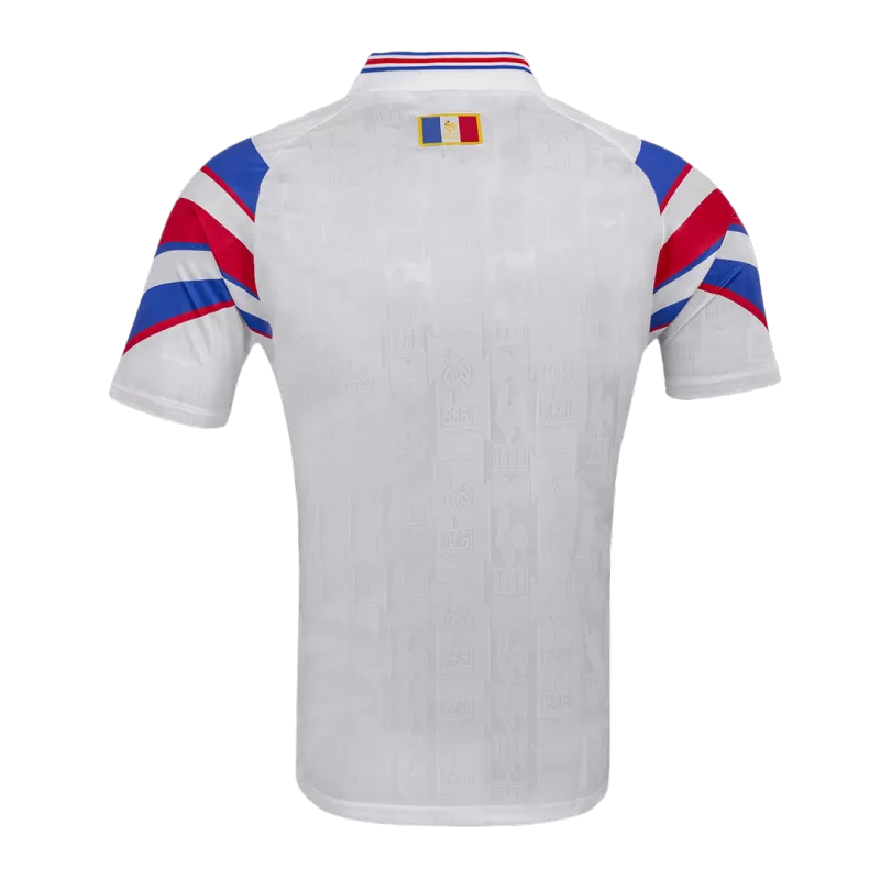 France Away Retro Soccer Jersey 1996