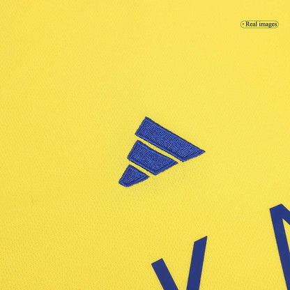 Kid's RONALDO #7 Al Nassr Home  Soccer Jersey Kit(Jersey+Shorts) 2024/25 - ACL Top Soccer Jerseys Store