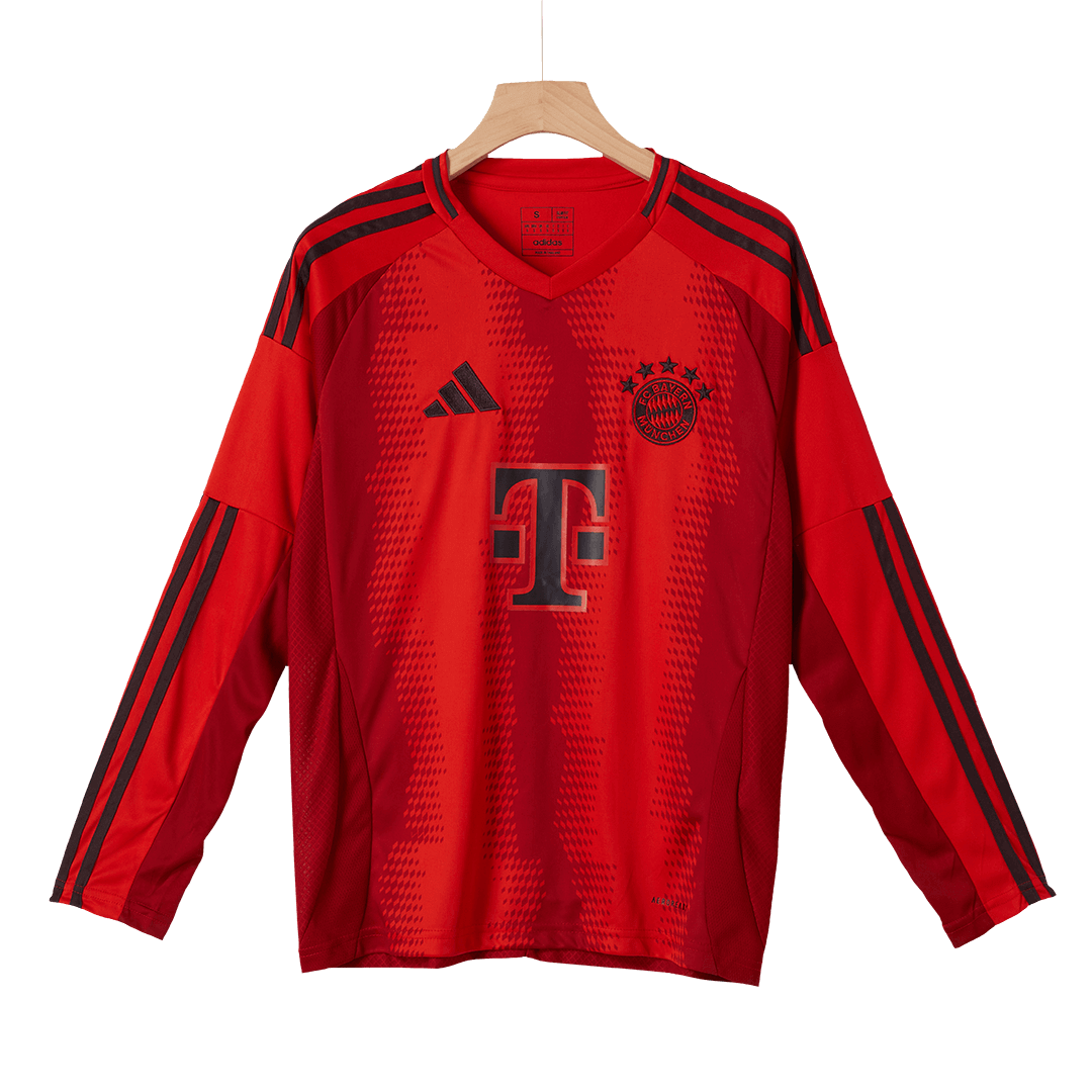 Bayern Munich Home Long Sleeve  Soccer Jersey 2024/25 Top Soccer Jerseys Store