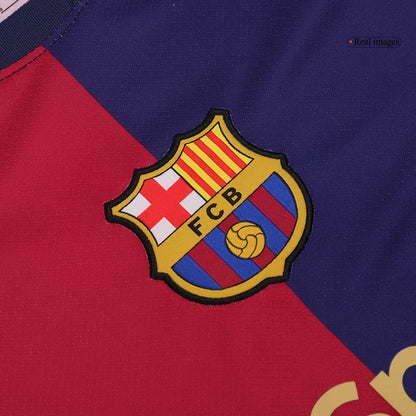 Barcelona Home  Soccer Jersey Kit(Jersey+Shorts+Socks) 2024/25 Top Soccer Jerseys Store