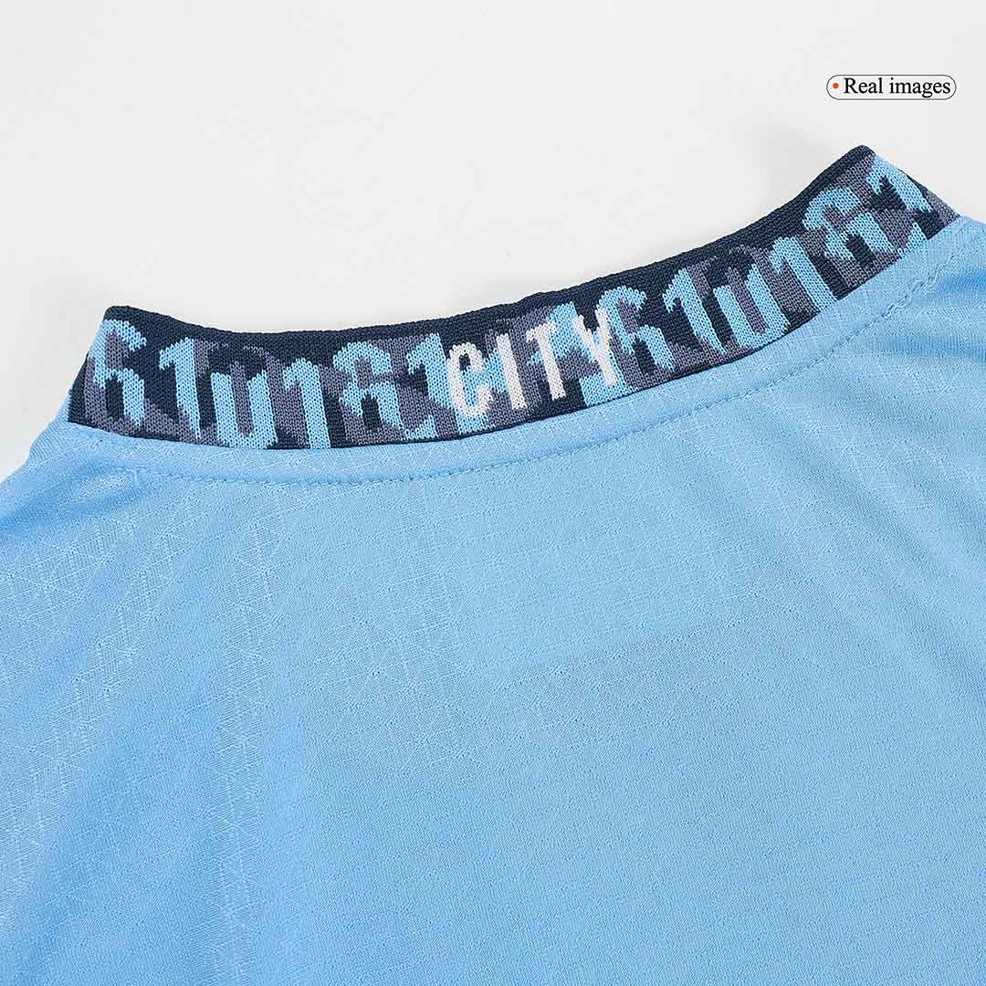 Player Version RODRIGO #16 Manchester City Home  Soccer Jersey 2024/25 - UCL Top Soccer Jerseys Store