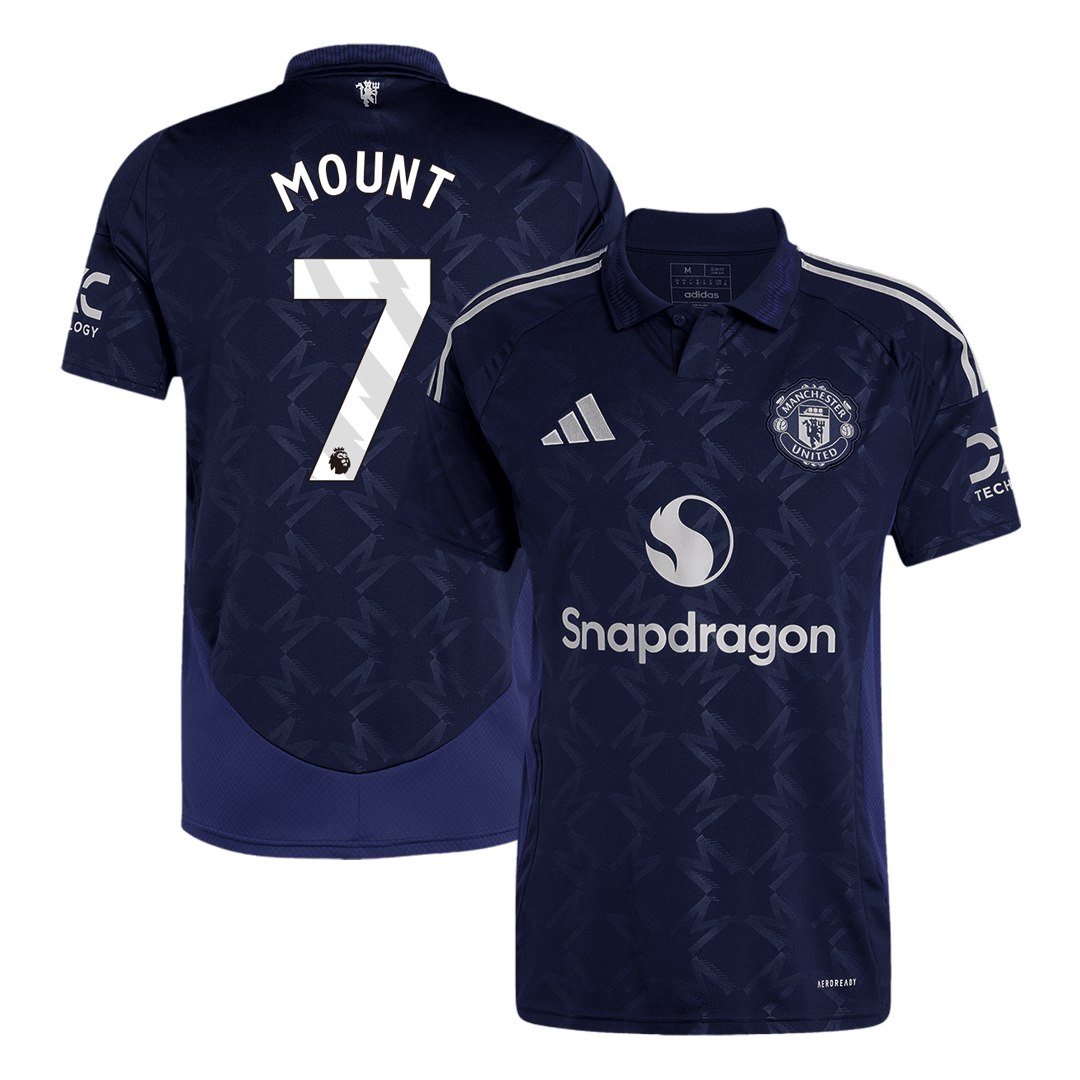 MOUNT #7 Manchester United Away  Soccer Jersey 2024/25 Top Soccer Jerseys Store