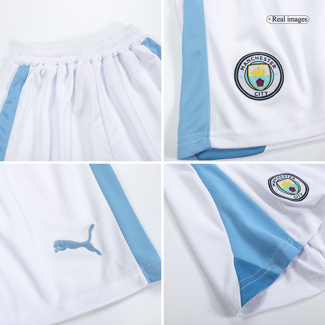 Kid's Manchester City Home  Soccer Jersey Kit(Jersey+Shorts) 2023/24 Top Soccer Jerseys Store