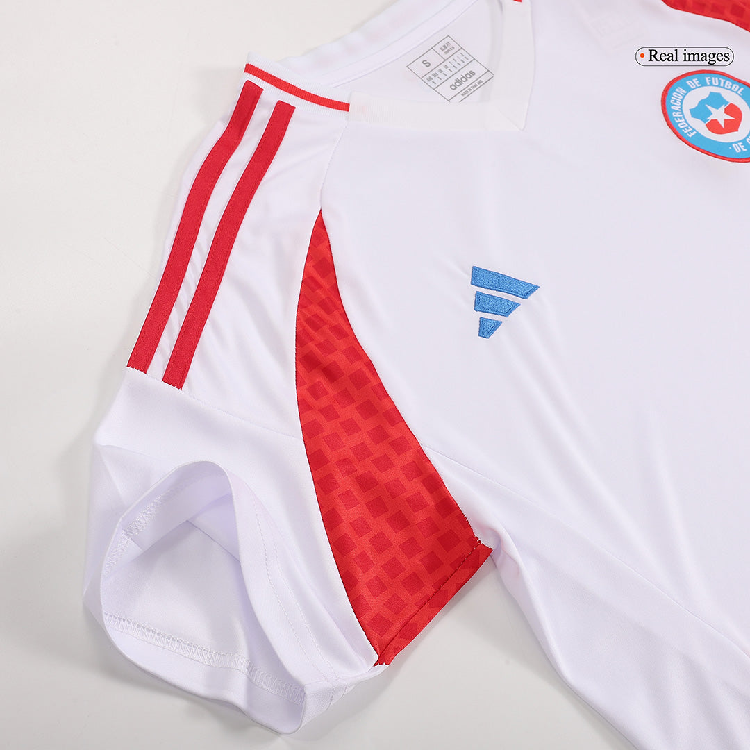 Men's Chile Away Soccer Jersey Copa América 2024 topsoccerjerseys.com