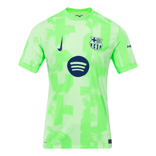 Player Version Barcelona Third Away  Soccer Jersey 2024/25-?Spotify Logo Without Text? Top Soccer Jerseys Store
