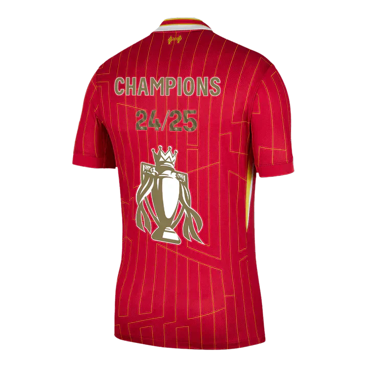Liverpool FC Home Soccer Jersey 2024/25 | Premier League Champions Go Soccer World Shop