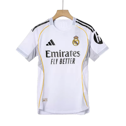 Player Version Real Madrid Home Soccer Jersey 2025/26 Top Soccer Jerseys Store