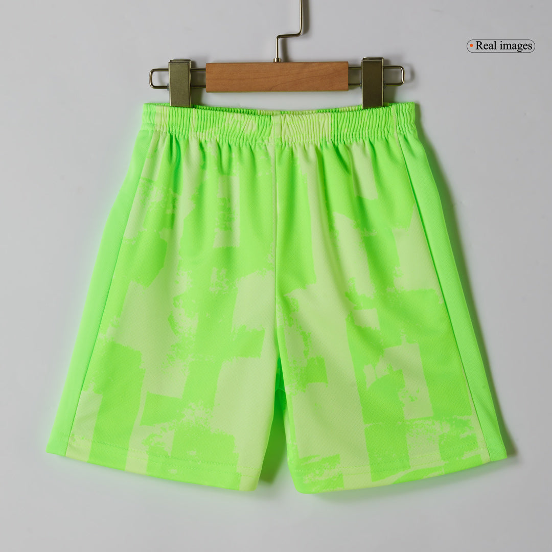 Kid's Barcelona Third Away  Soccer Jersey Kit(Jersey+Shorts+Socks) 2024/25- UCL (Spotify Logo Without Text) Top Soccer Jerseys Store