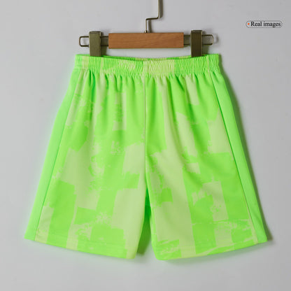 Kid's Barcelona Third Away  Soccer Jersey Kit(Jersey+Shorts) 2024/25 - UCL (Spotify Logo Without Text) Top Soccer Jerseys Store