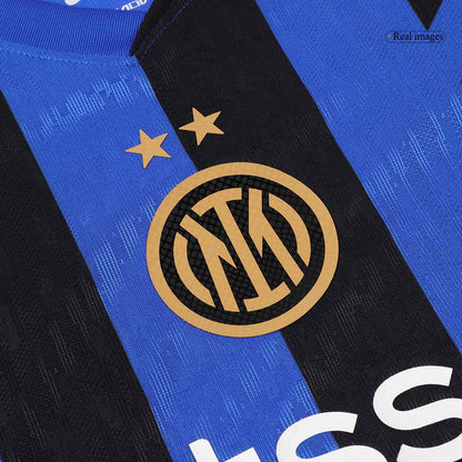 Player Version LAUTARO #10 Inter Milan Home  Soccer Jersey 2024/25 Top Soccer Jerseys Store