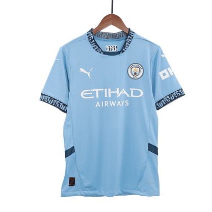 Player Version Manchester City Home  Soccer Jersey 2024/25 Top Soccer Jerseys Store