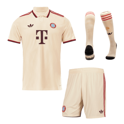 Bayern Munich Third Away  Soccer Jersey Kit(Jersey+Shorts+Socks) 2024/25- UCL Top Soccer Jerseys Store