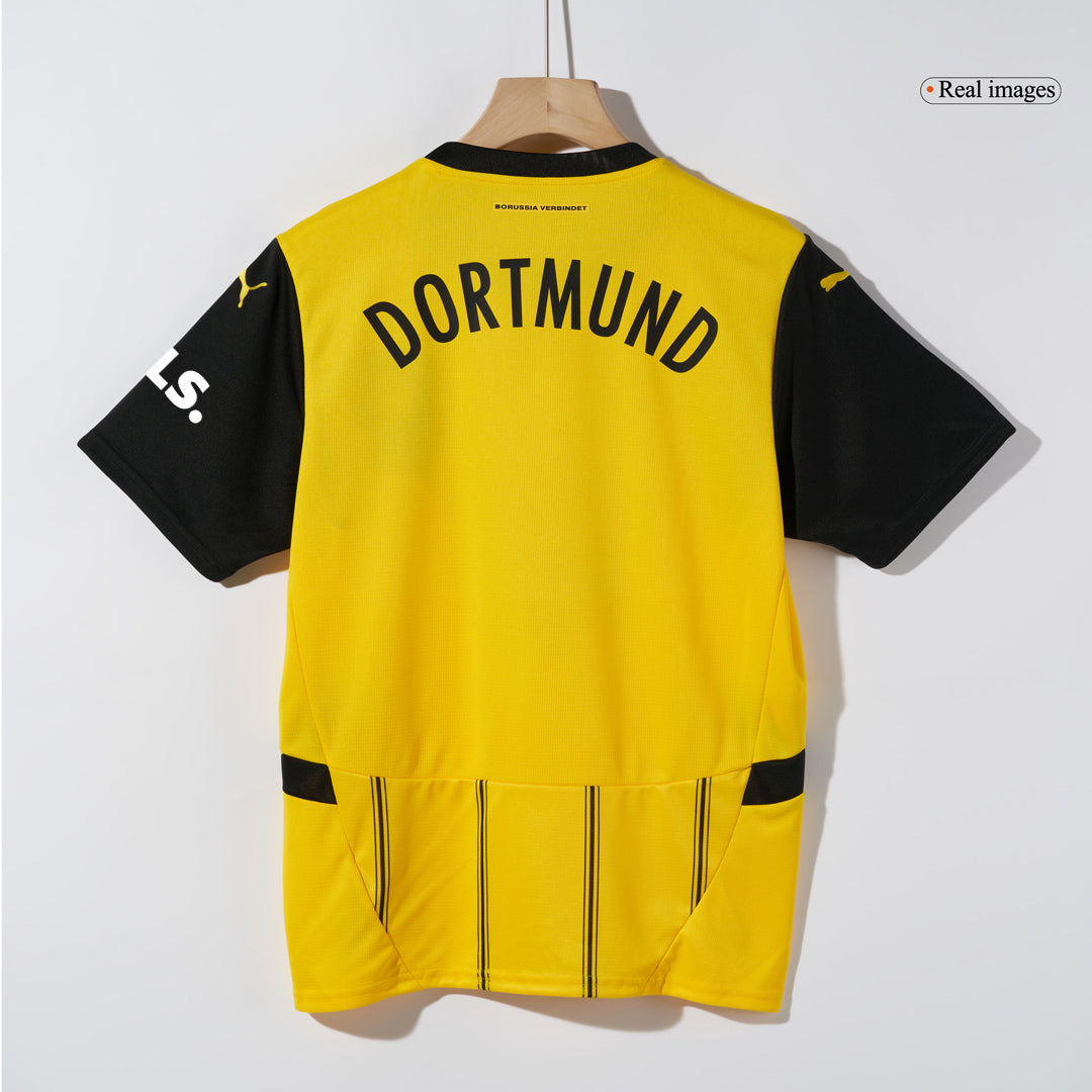 Borussia Dortmund Home  Soccer Jersey Kit(Jersey+Shorts) 2024/25 Top Soccer Jerseys Store
