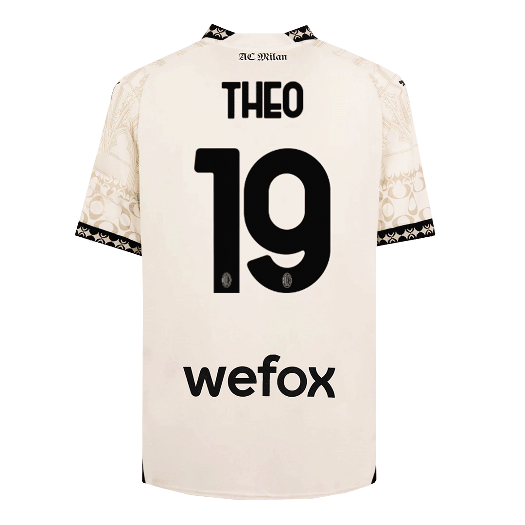 THEO #19 AC Milan X Pleasures Fourth Away  Soccer Jersey 2023/24 Top Soccer Jerseys Store