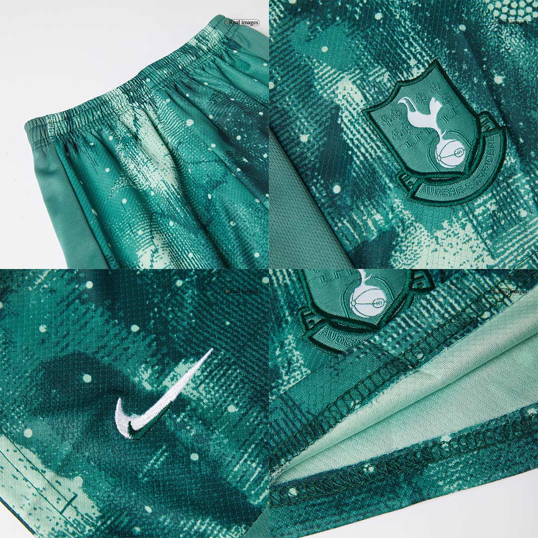 Kid's Tottenham Hotspur Third Away  Soccer Jersey Kit(Jersey+Shorts) 2024/25 Top Soccer Jerseys Store