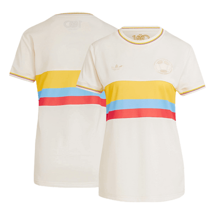 Women's Colombia  Soccer Jersey 2024 - 100th Anniversary Top Soccer Jerseys Store