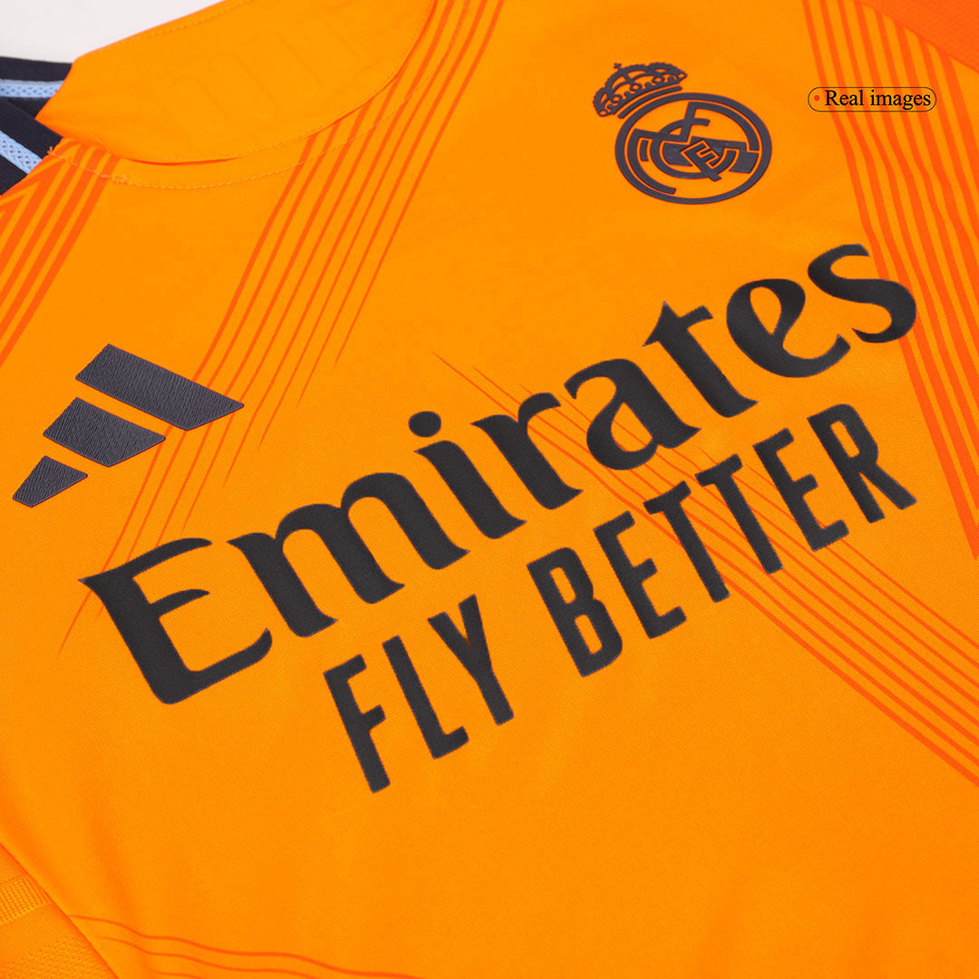 Player Version BELLINGHAM #5 Real Madrid Away  Soccer Jersey 2024/25 - Bear Champ Font Top Soccer Jerseys Store