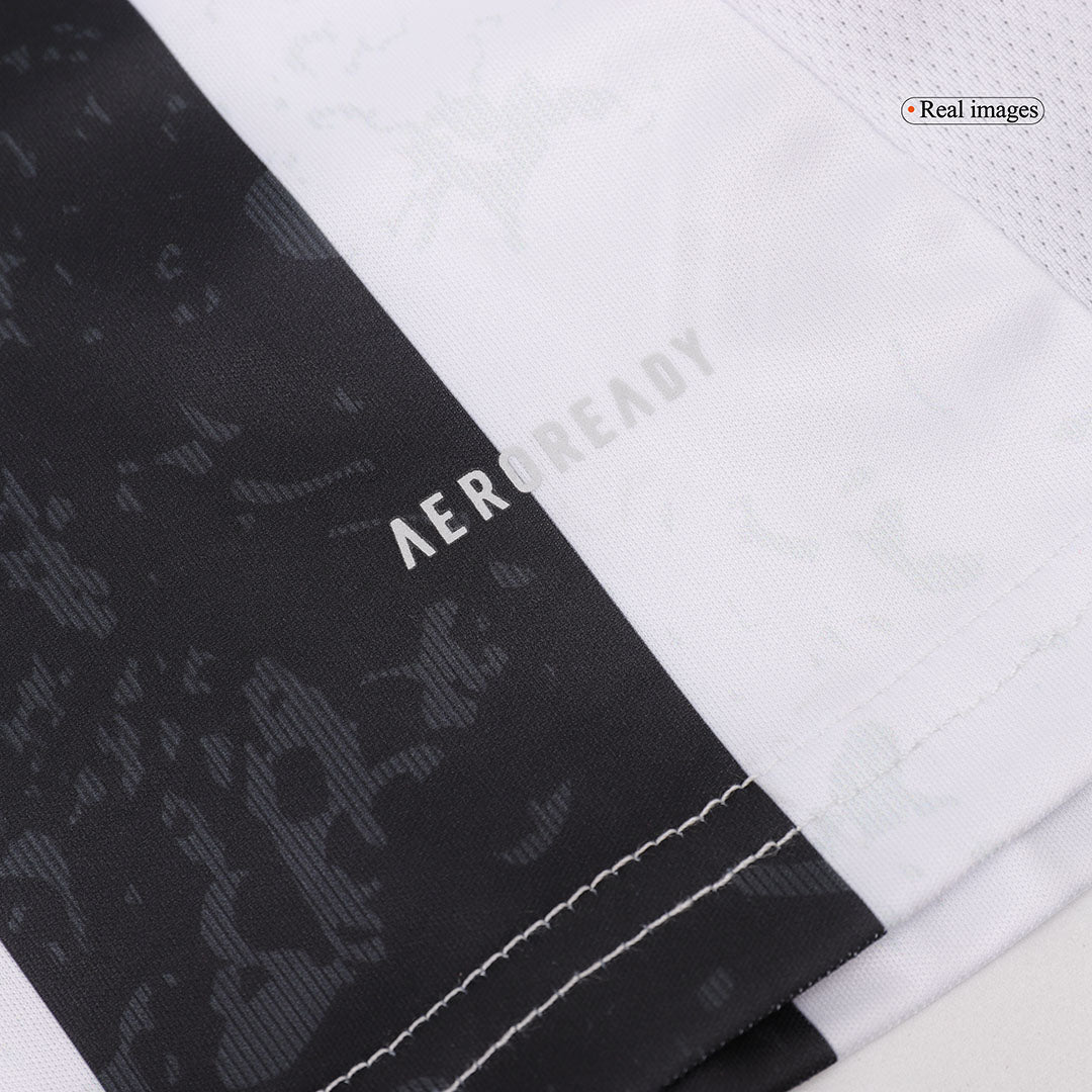 Kid's Juventus Home  Soccer Jersey Kit(Jersey+Shorts+Socks) 2024/25 Top Soccer Jerseys Store