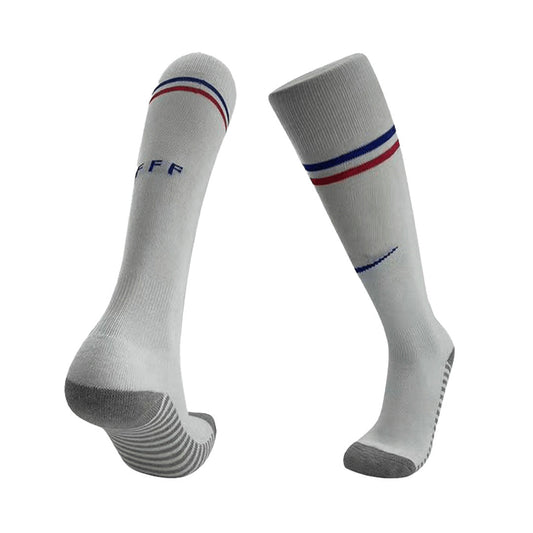 France Away Soccer Socks Euro 2024 For Adults Go Game Wear