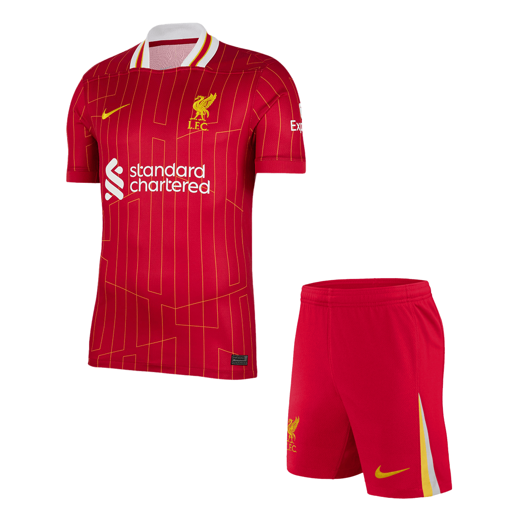 Liverpool Home  Soccer Jersey Kit(Jersey+Shorts) 2024/25 Top Soccer Jerseys Store