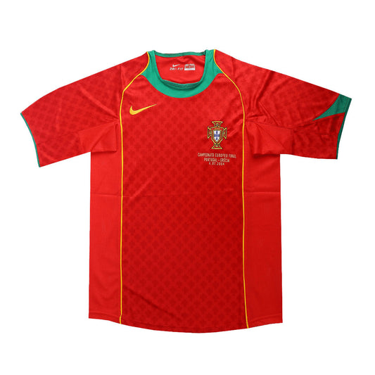 Portugal Home Retro Soccer Jersey 2004 - Euro Final Go Game Wear