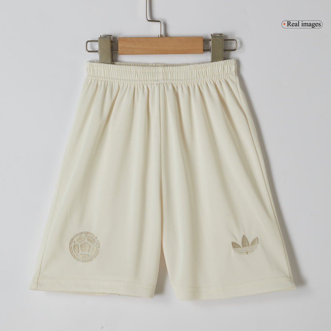 Kid's Colombia  Soccer Jersey Kit(Jersey+Shorts) 2024 - 100th Anniversary Top Soccer Jerseys Store