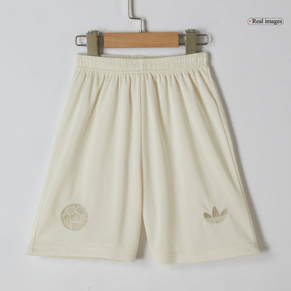 Kid's Colombia  Soccer Jersey Kit(Jersey+Shorts) 2024 - 100th Anniversary Top Soccer Jerseys Store