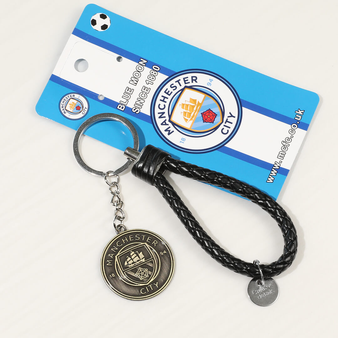 Manchester City Logo Soccer Key Chain Top Soccer Jerseys Store