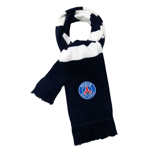 PSG Soccer knitting Scarf Black&White Top Soccer Jerseys Store
