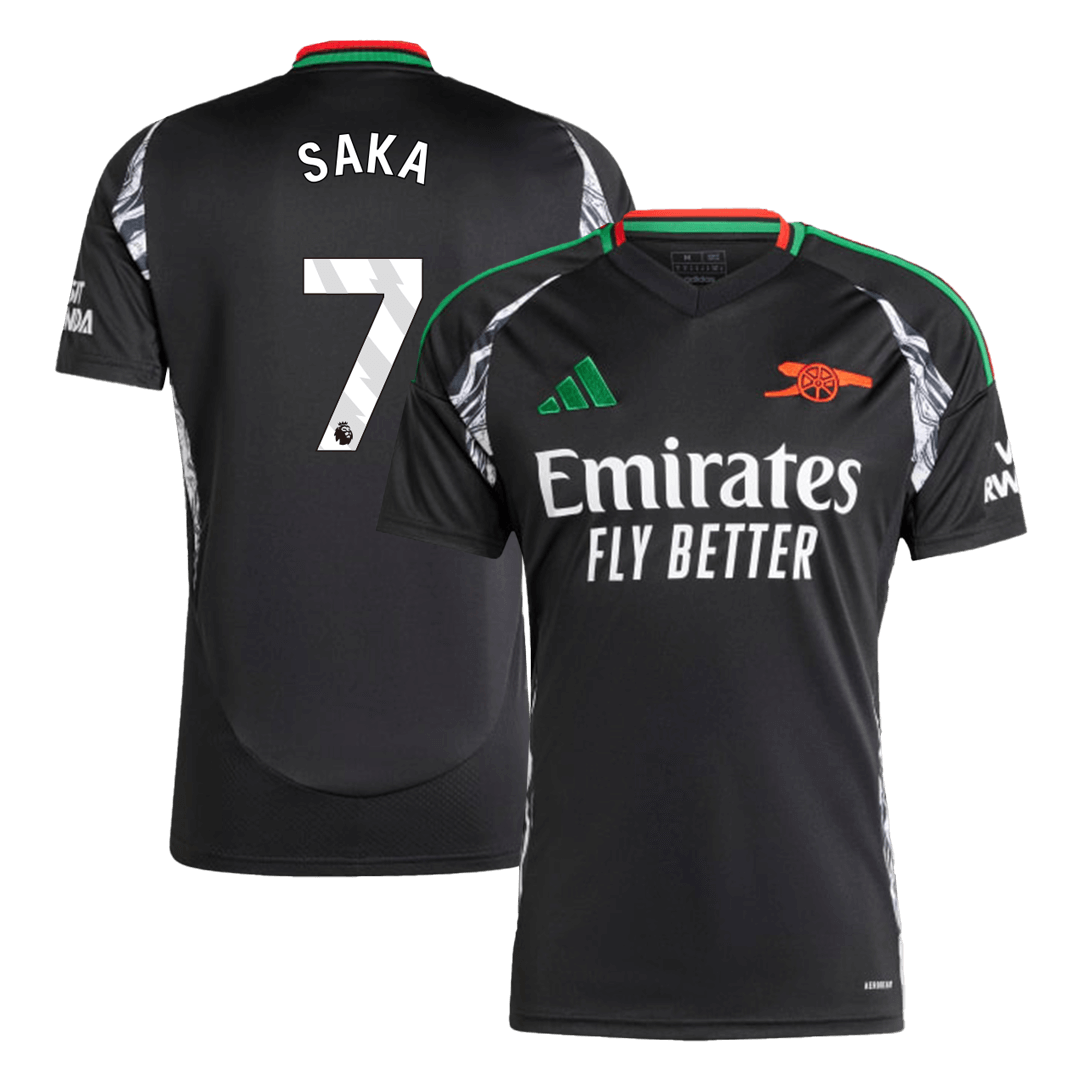 SAKA #7 Arsenal Away  Soccer Jersey 2024/25 Top Soccer Jerseys Store
