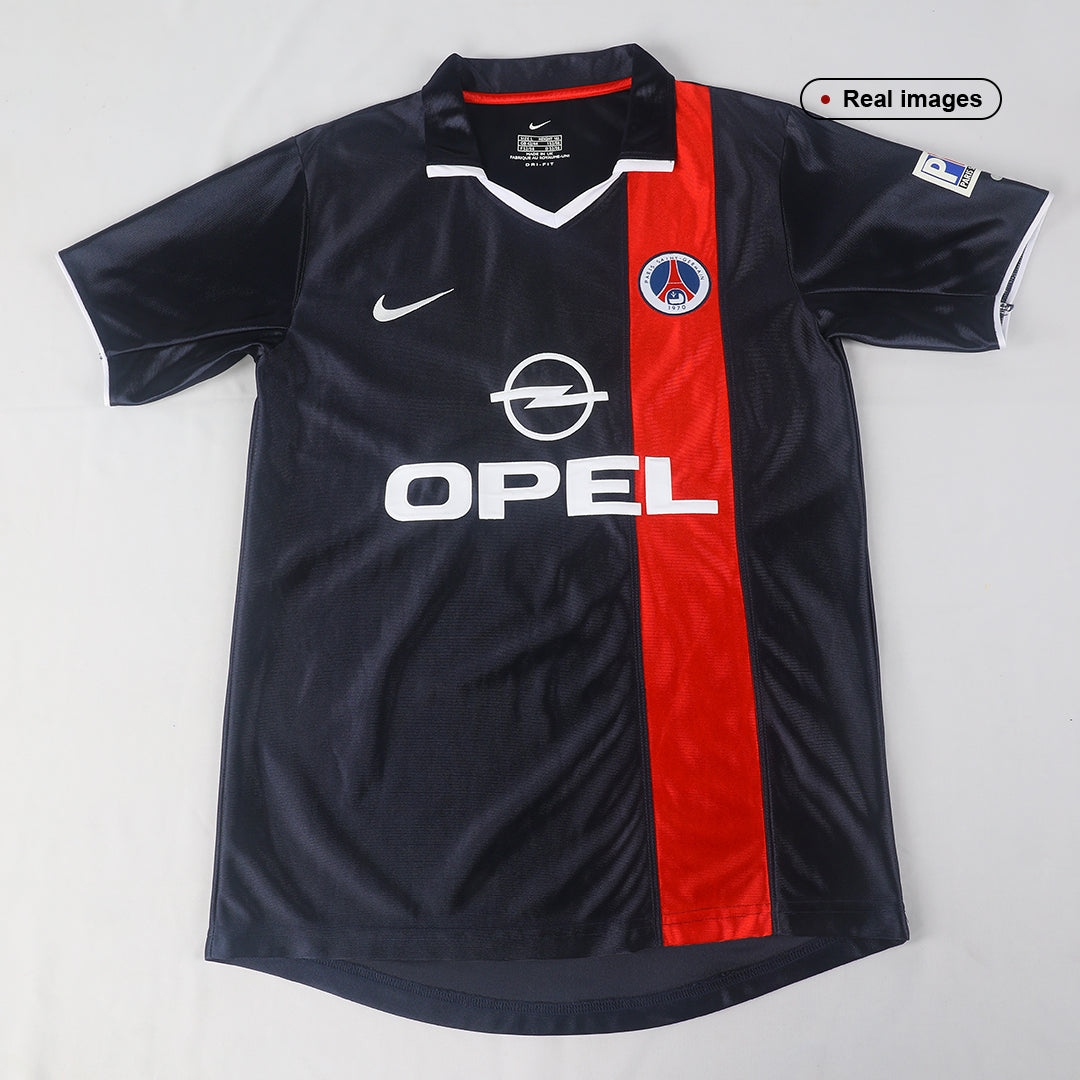 Retro 2001/02 PSG Home Soccer Jersey Top Soccer Jerseys Store