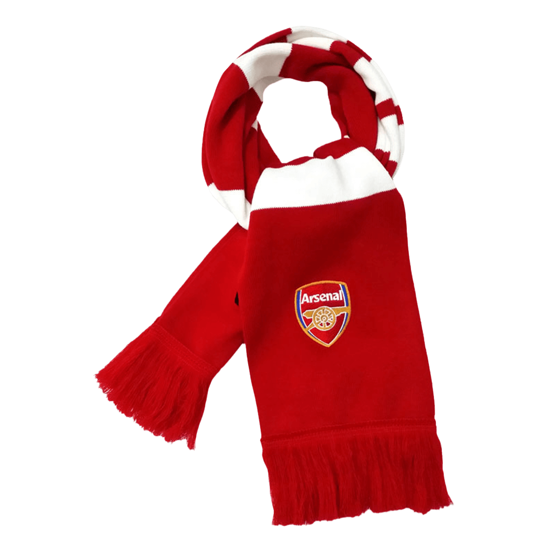 Arsenal Soccer knitting Scarf Red&White Top Soccer Jerseys Store