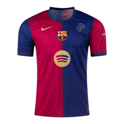 Barcelona Home  Soccer Jersey 2024/25 - 125th Anniversary(Spotify Logo Without Text) Top Soccer Jerseys Store