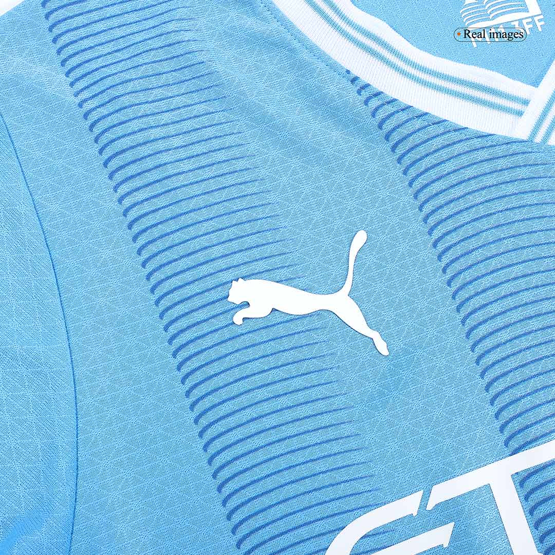 Player Version HAALAND #9 Manchester City Home  Soccer Jersey 2023/24 Top Soccer Jerseys Store