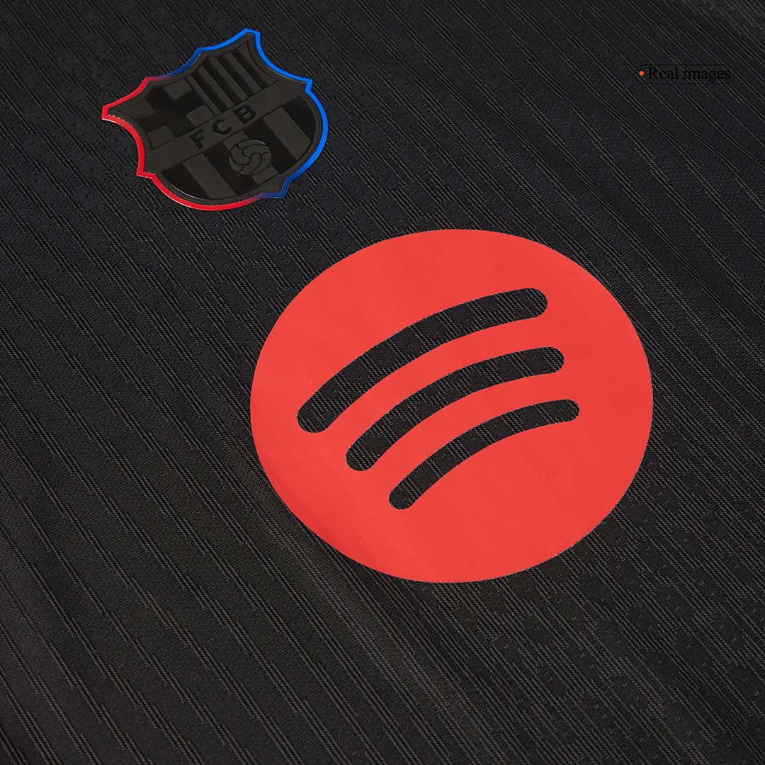 Player Version Barcelona Away  Soccer Jersey 2024/25 - Spotify Logo Without Text Top Soccer Jerseys Store