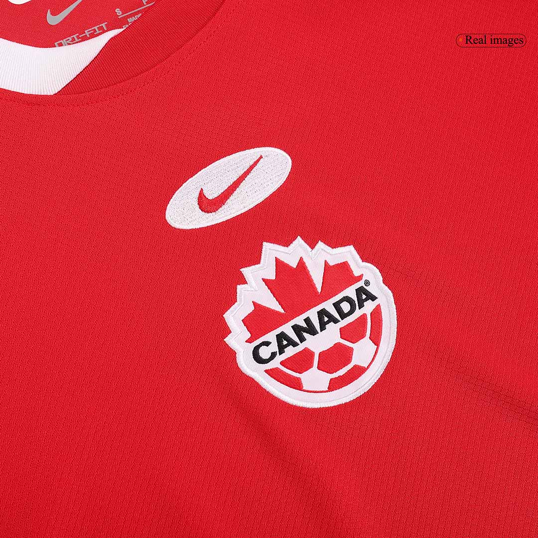 Canada Home Soccer Jersey Copa América 2024 Go Game Wear