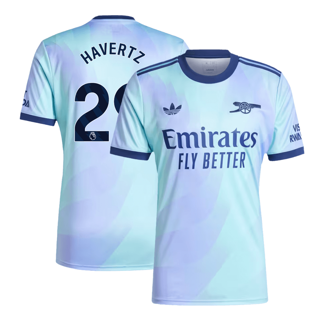 HAVERTZ #29 Arsenal Third Away  Soccer Jersey 2024/25 Top Soccer Jerseys Store